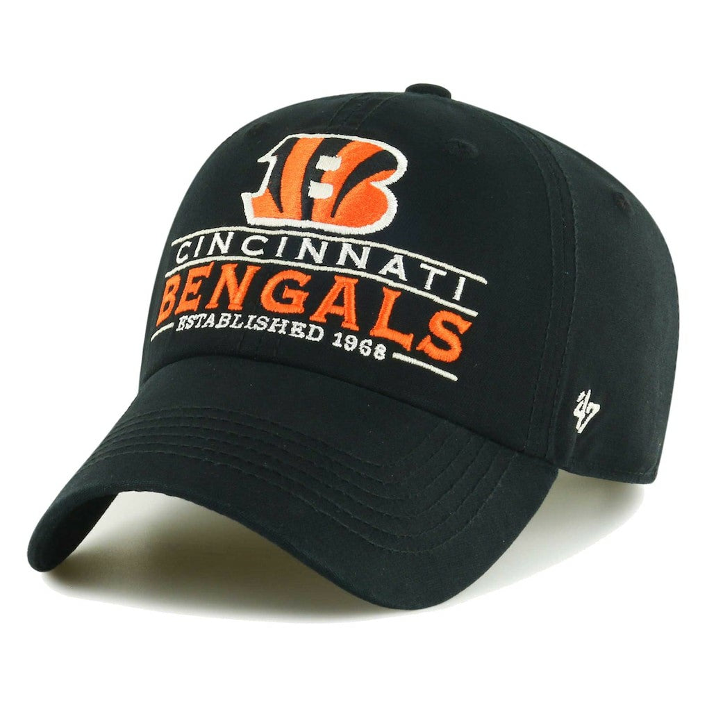 Cincinnati Bengals 47 brand '47 Vernon Clean Up Adjustable Hat