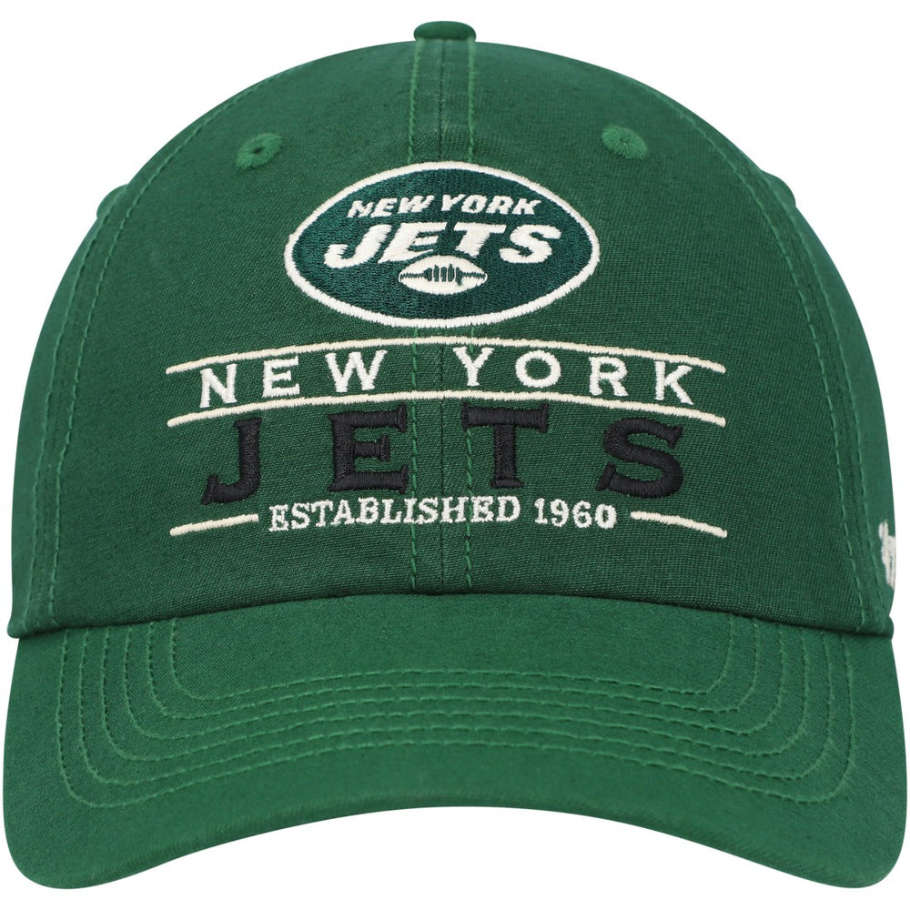 New York Jets 47 brand '47 Vernon Clean Up Adjustable Hat