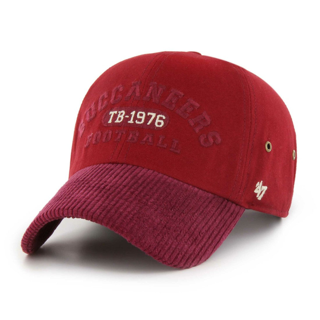 Tampa Bay Buccaneers 47 brand '47 Ridgeway Clean Up Adjustable Hat