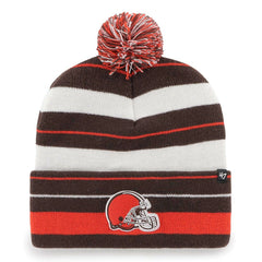 Cleveland Browns 47 brand '47 Powerline Cuffed Knit Hat with Pom
