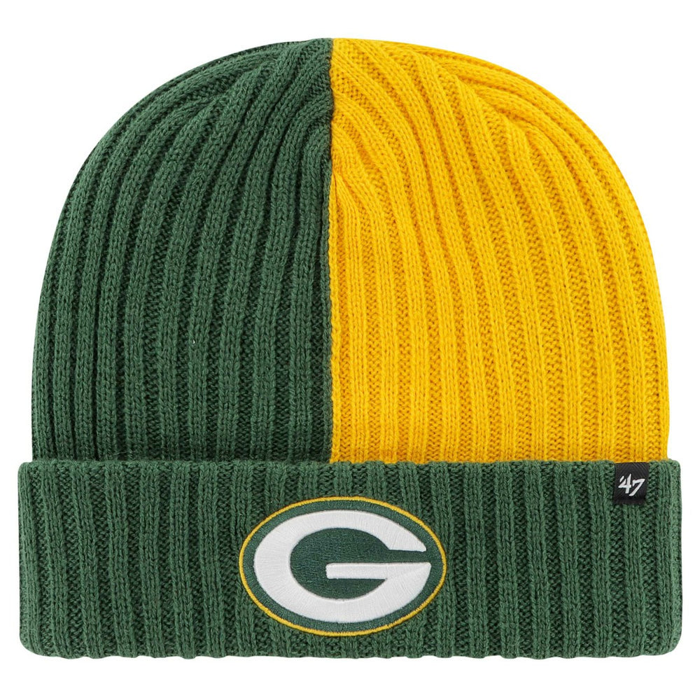 Green Bay Packers 47 brand '47 Fracture Cuffed Knit Hat