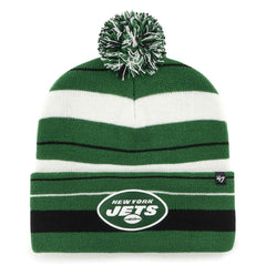 New York Jets 47 brand '47 Powerline Cuffed Knit Hat with Pom