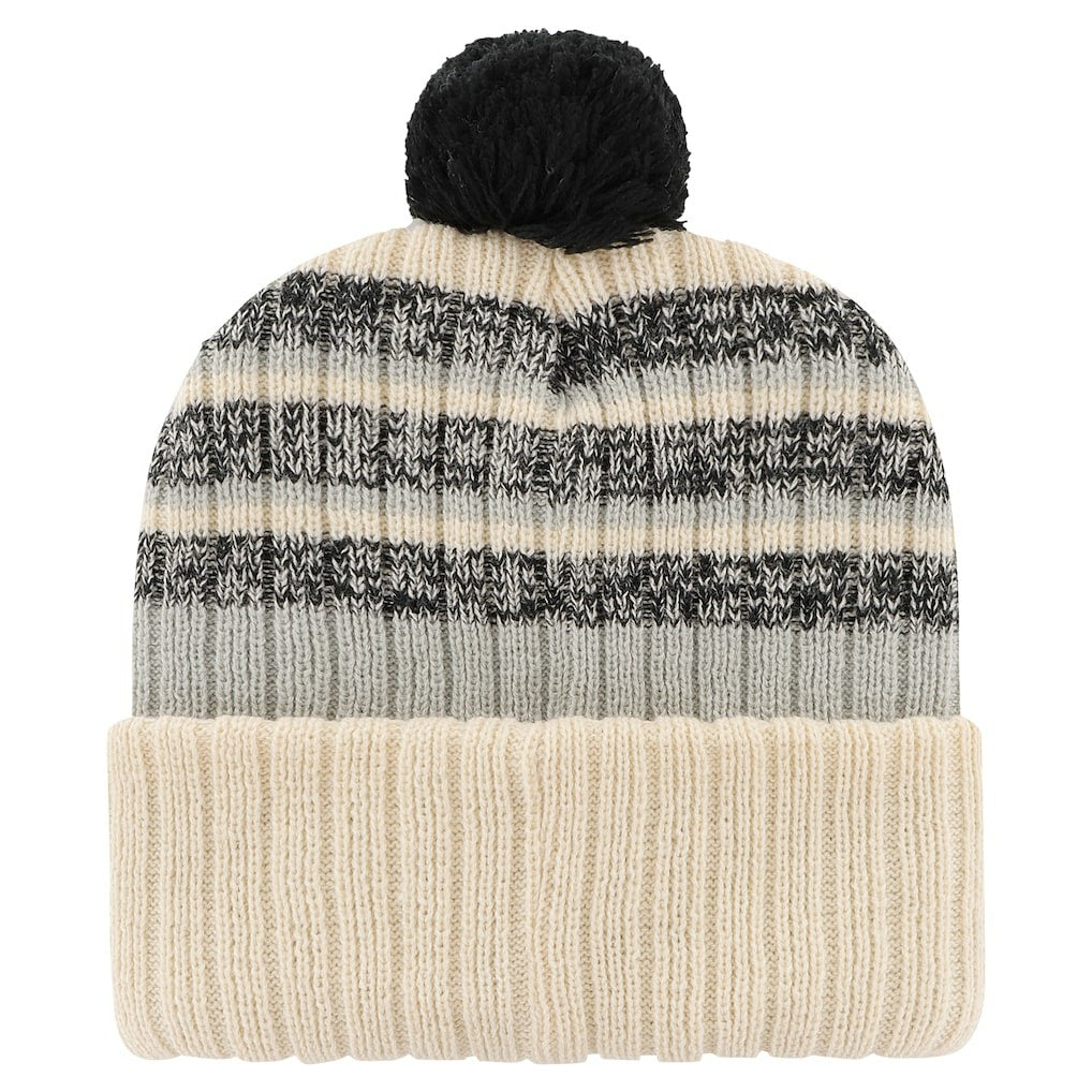 Las Vegas Raiders 47 brand '47 Tavern Cuffed Knit Hat with Pom