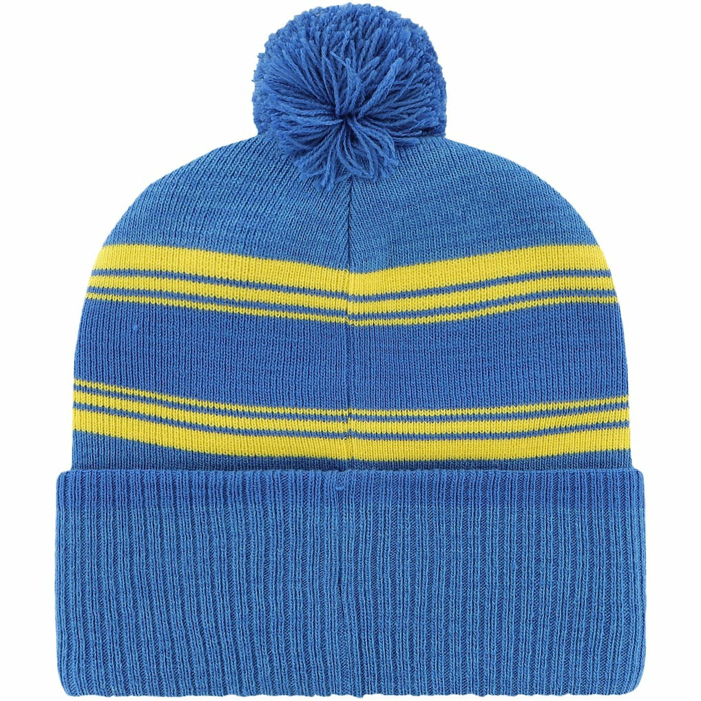 Los Angeles Rams 47 brand '47 Fadeout Cuffed Knit Hat with Pom