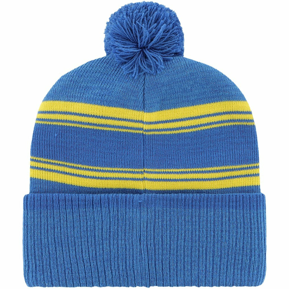 Los Angeles Rams 47 brand '47 Fadeout Cuffed Knit Hat with Pom