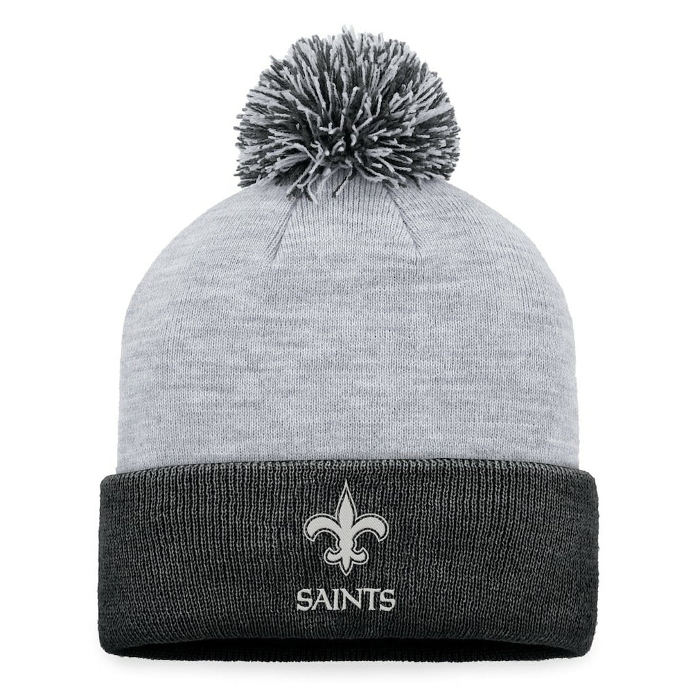 New Orleans Saints Fanatics Women's Cuffed Knit Hat with Pom