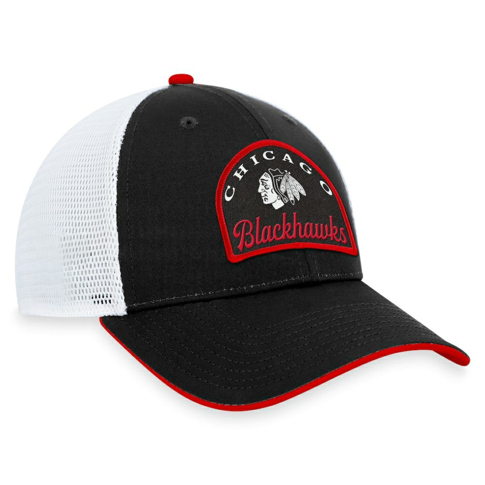 Chicago Blackhawks Fanatics Fundamental Adjustable Hat Sale