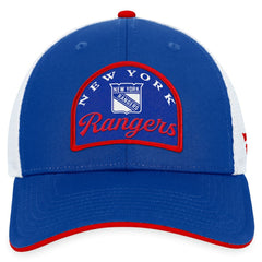 New York Rangers Fanatics Fundamental Adjustable Hat On Sale