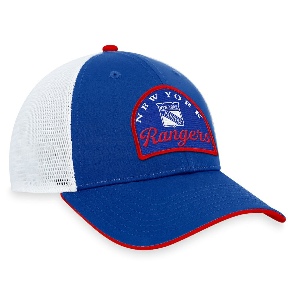 New York Rangers Fanatics Fundamental Adjustable Hat On Sale
