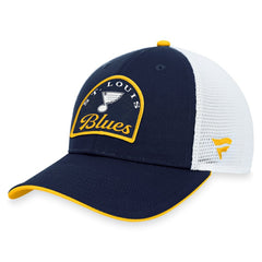 St. Louis Blues Fanatics Fundamental Adjustable Hat On Sale