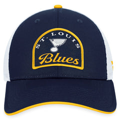 St. Louis Blues Fanatics Fundamental Adjustable Hat On Sale