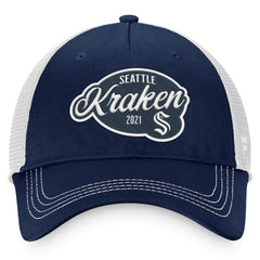 Seattle Kraken Fanatics Women's Fundamental Trucker Adjustable Hat On Sale
