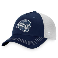 St. Louis Blues Fanatics Women's Fundamental Trucker Adjustable Hat Discount
