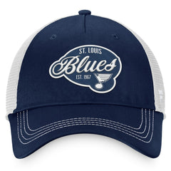St. Louis Blues Fanatics Women's Fundamental Trucker Adjustable Hat Discount