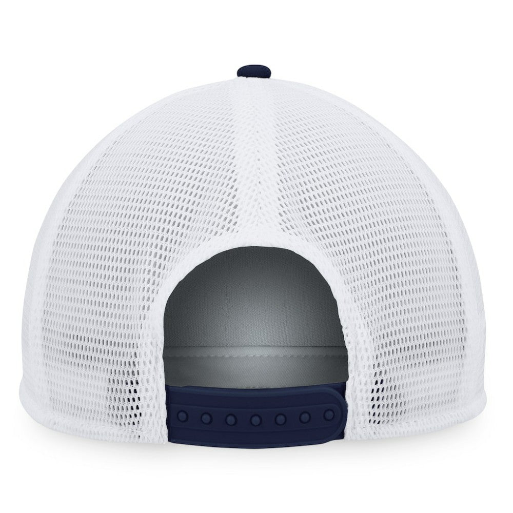 St. Louis Blues Fanatics Foam Front Patch Trucker Snapback Hat On Sale