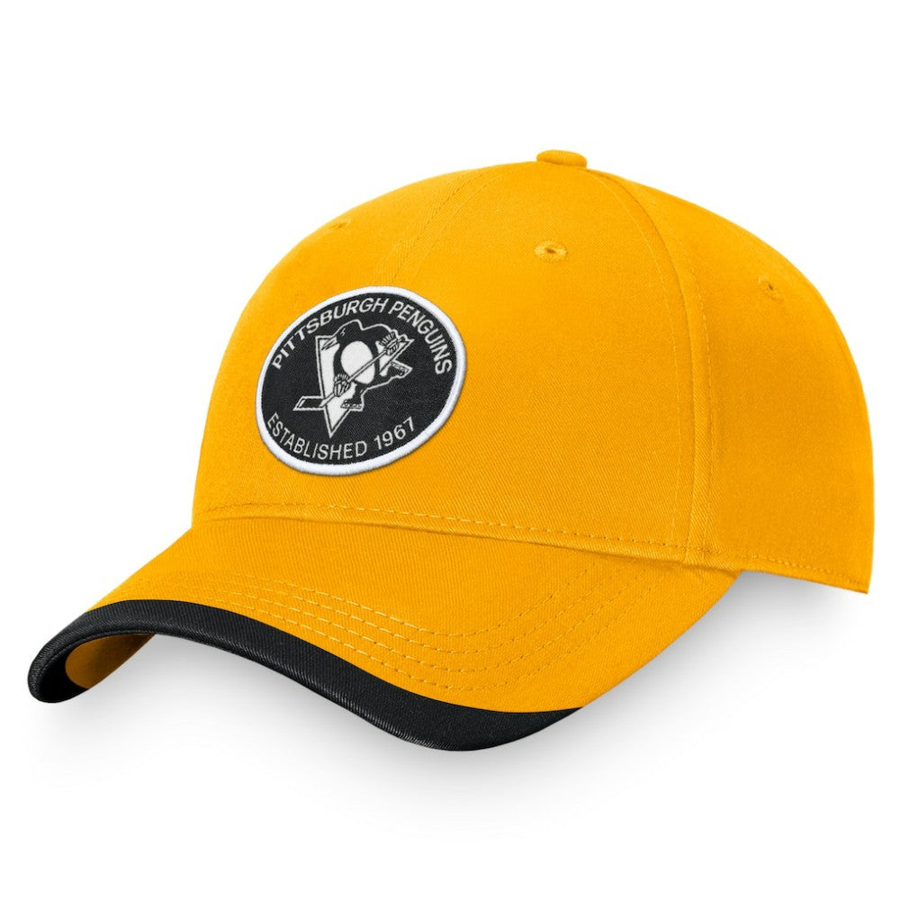 Pittsburgh Penguins Fanatics Fundamental Adjustable Hat Sale