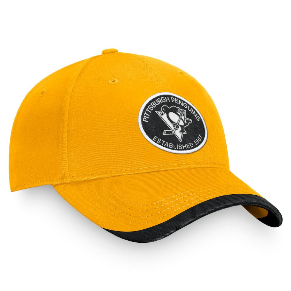 Pittsburgh Penguins Fanatics Fundamental Adjustable Hat Sale