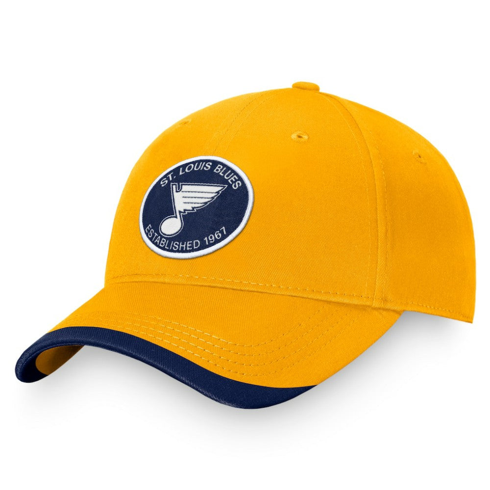 St. Louis Blues Fanatics Fundamental Adjustable Hat Discount