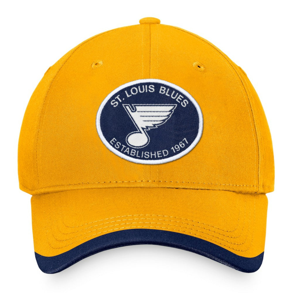 St. Louis Blues Fanatics Fundamental Adjustable Hat Discount