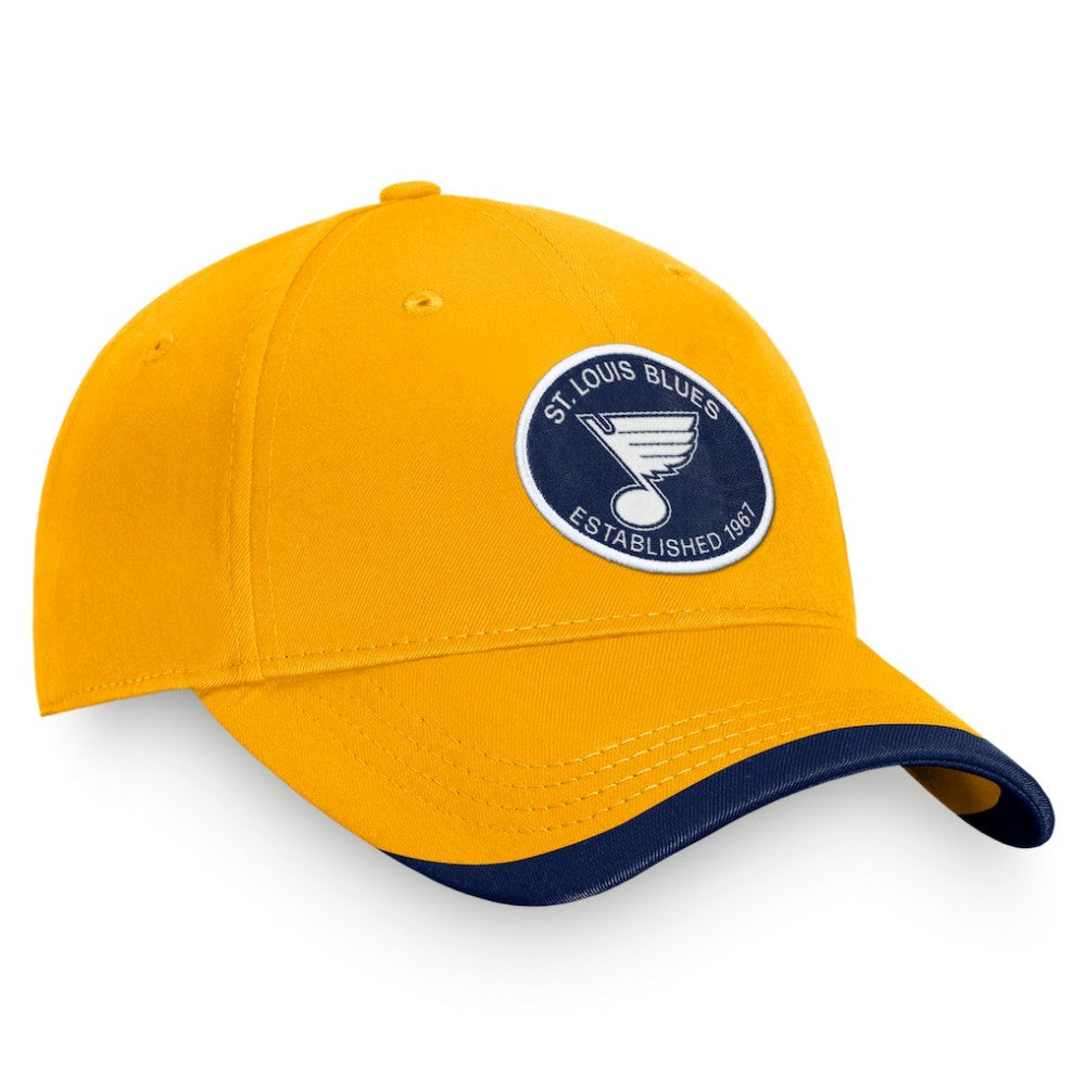 St. Louis Blues Fanatics Fundamental Adjustable Hat Discount