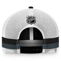 Vegas Golden Knights Fanatics Fundamental Striped Trucker Adjustable Hat On Sale