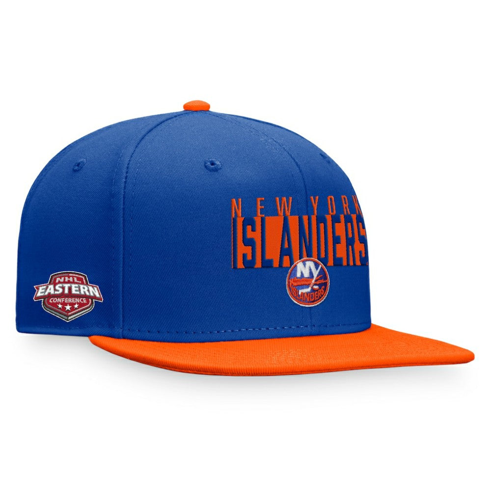New York Islanders Fanatics Fundamental Colorblocked Snapback Hat Online