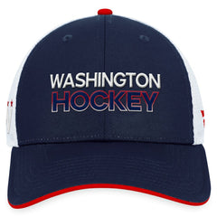 Washington Capitals Fanatics Authentic Pro Alternate Jersey Trucker Adjustable Hat For Sale