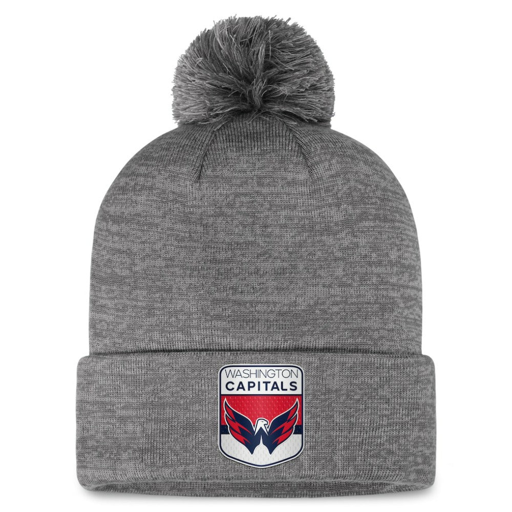 Washington Capitals Fanatics Authentic Pro Home Ice Cuffed Knit Hat with Pom Online
