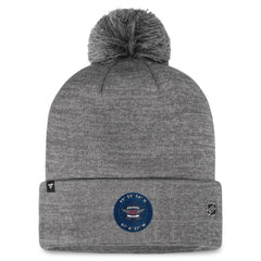 Winnipeg Jets Fanatics Authentic Pro Home Ice Cuffed Knit Hat with Pom For Sale
