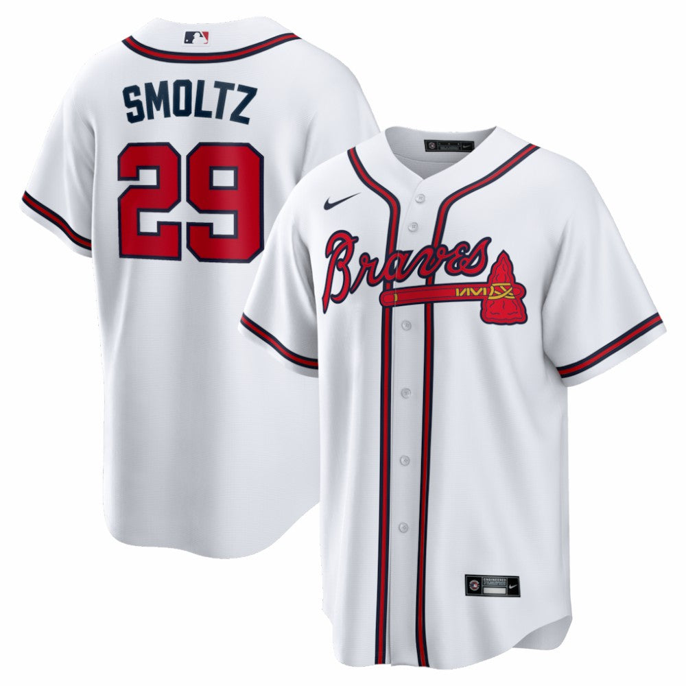John Smoltz Atlanta Braves Nike Home Retired Player Replica Jersey | MLB US