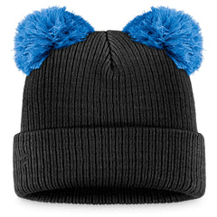 Miami Marlins Fanatics Women's Double Pom Cuffed Knit Hat | MLB Shop