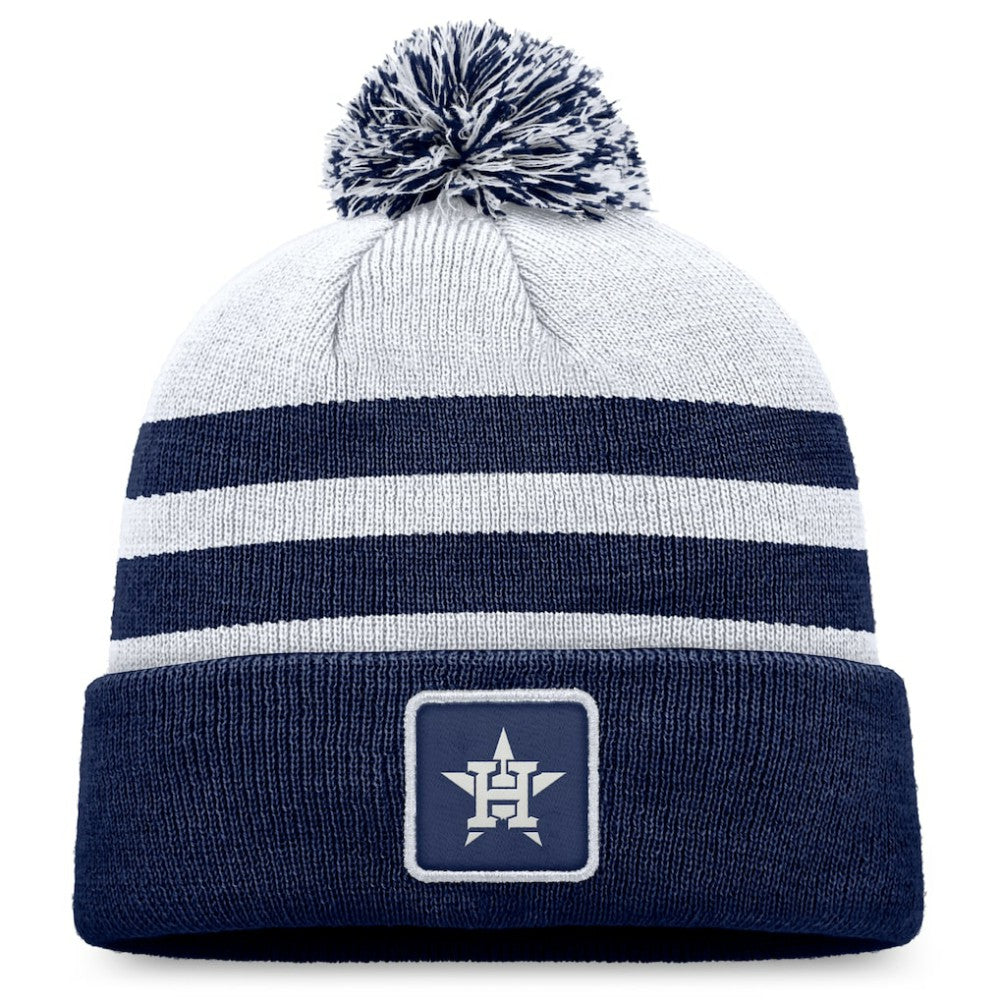 Houston Astros Fanatics Cuffed Knit Hat with Pom | MLB Near me