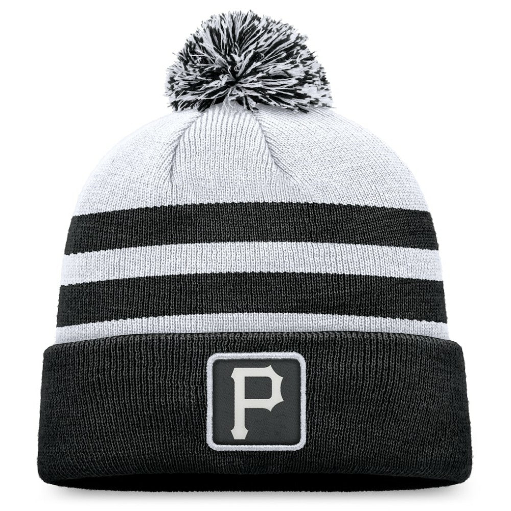Pittsburgh Pirates Fanatics Cuffed Knit Hat with Pom | MLB Online