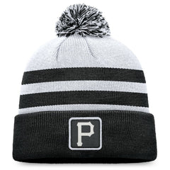 Pittsburgh Pirates Fanatics Cuffed Knit Hat with Pom | MLB Online