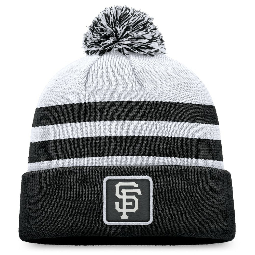 San Francisco Giants Fanatics Cuffed Knit Hat with Pom | MLB On Sale
