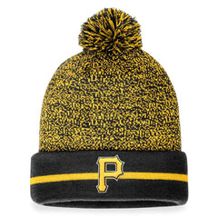 Pittsburgh Pirates Fanatics Space-Dye Cuffed Knit Hat with Pom | MLB New
