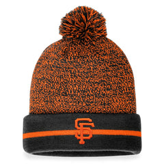 San Francisco Giants Fanatics Space-Dye Cuffed Knit Hat with Pom | MLB Near me