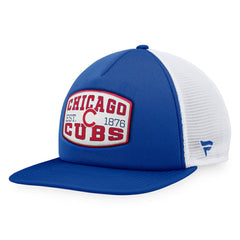 Chicago Cubs Fanatics Foam Front Patch Trucker Snapback Hat | MLB Shop