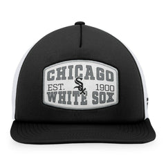 Chicago White Sox Fanatics Foam Front Patch Trucker Snapback Hat | MLB Outlet
