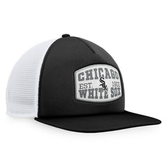 Chicago White Sox Fanatics Foam Front Patch Trucker Snapback Hat | MLB Outlet