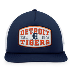 Detroit Tigers Fanatics Foam Front Patch Trucker Snapback Hat | MLB Outlet