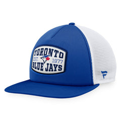 Toronto Blue Jays Fanatics Foam Front Patch Trucker Snapback Hat | MLB New
