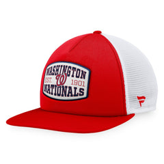 Washington Nationals Fanatics Foam Front Patch Trucker Snapback Hat | MLB New