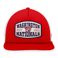 Washington Nationals Fanatics Foam Front Patch Trucker Snapback Hat | MLB New