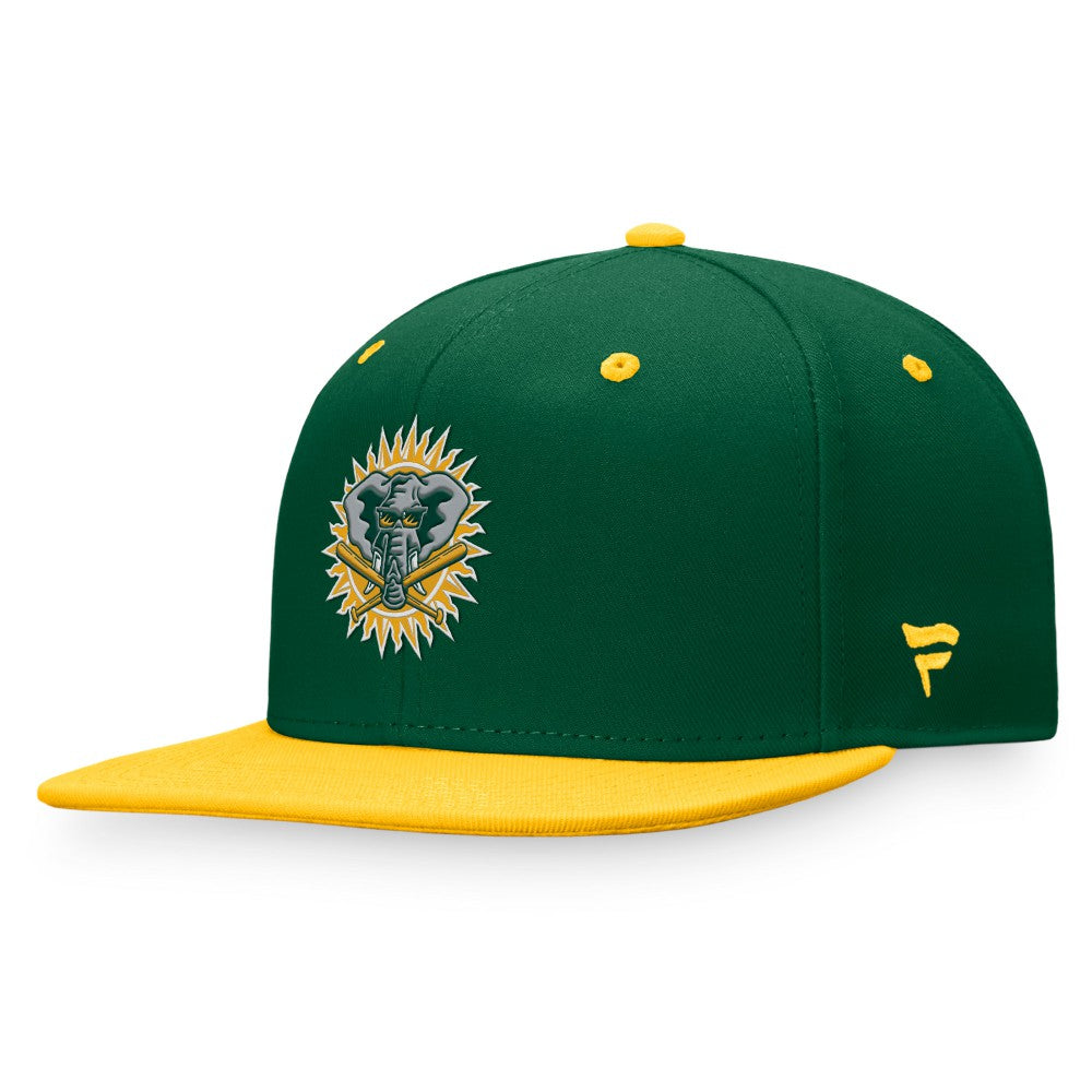 Athletics Fanatics Cooperstown Collection Two-Tone Fitted Hat | MLB Discount