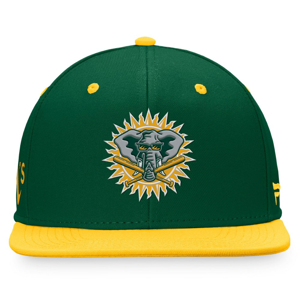 Athletics Fanatics Cooperstown Collection Two-Tone Fitted Hat | MLB Discount