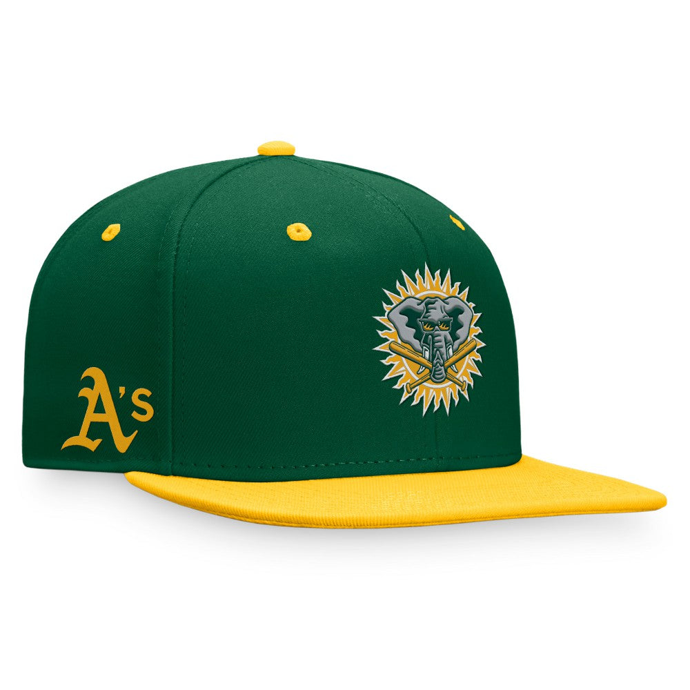 Athletics Fanatics Cooperstown Collection Two-Tone Fitted Hat | MLB Discount