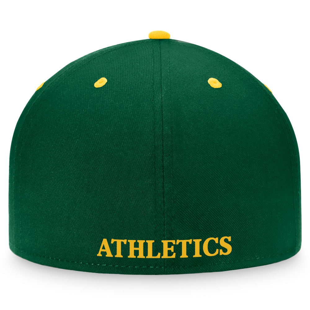 Athletics Fanatics Cooperstown Collection Two-Tone Fitted Hat | MLB Discount