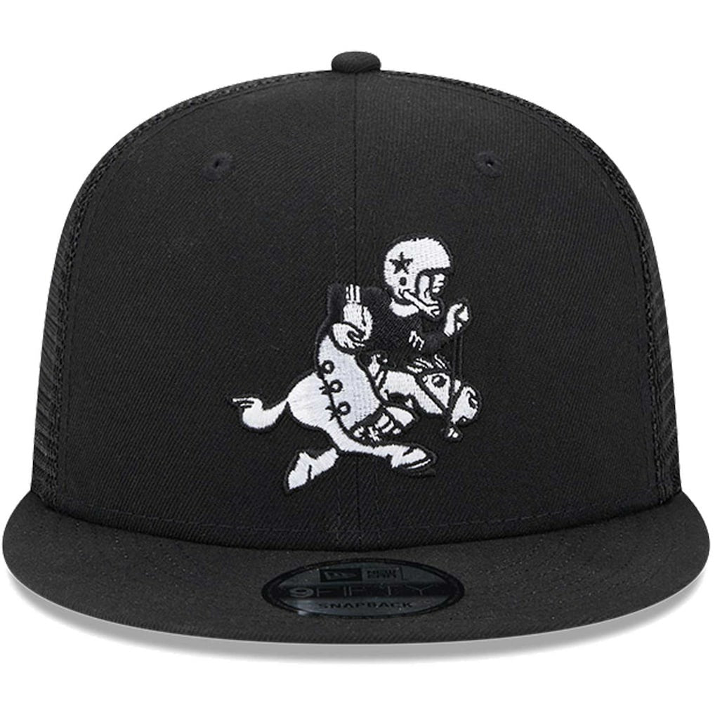 Dallas Cowboys New Era Retro Joe Main Trucker 9FIFTY Snapback Hat