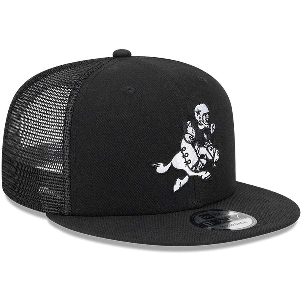 Dallas Cowboys New Era Retro Joe Main Trucker 9FIFTY Snapback Hat
